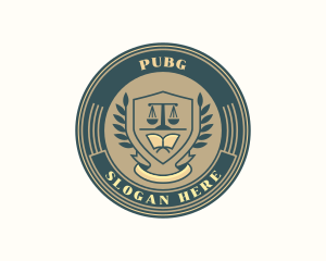 Toga Cap - Law School University logo design