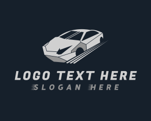 Drag Racing - Car Vehicle Race logo design