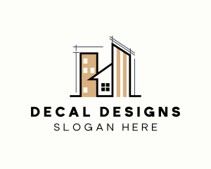 Architecture Design Draft logo design