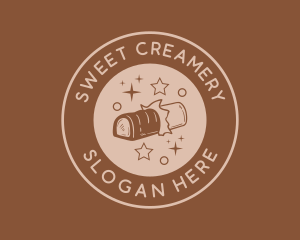 Sweet Chocolate Dessert logo design