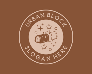 Block - Sweet Chocolate Dessert logo design