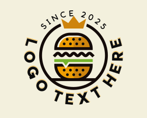 Burger - Fast Food Burger logo design