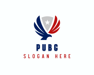 Politician - Eagle Patriot Veteran logo design