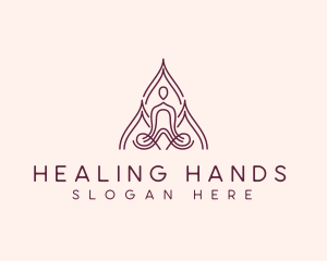 Therapy - Yoga Fitness Therapy logo design