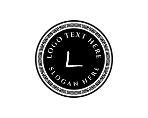 Hip Hop - Oriental Fashion Boutique Circle logo design