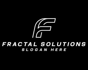 Active Team Brand Letter F logo design