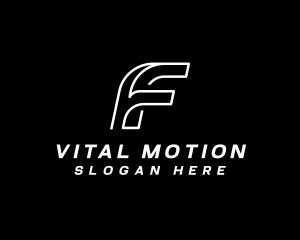 Active - Active Team Brand Letter F logo design