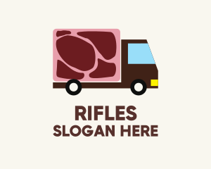 Delivery - Meat Truck Delivery logo design