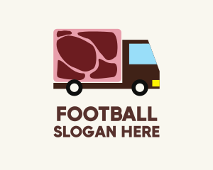 Market - Meat Truck Delivery logo design