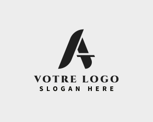 Fashion Boutique Letter A logo design