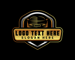Emblem - Car Detailing Shield logo design