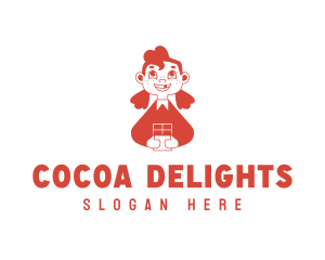 Chocolate Girl Diner logo design