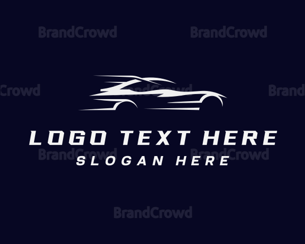 Fast Car Racing Logo