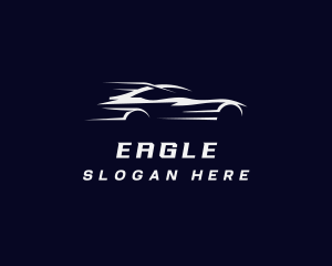 Racer - Fast Car Racing logo design