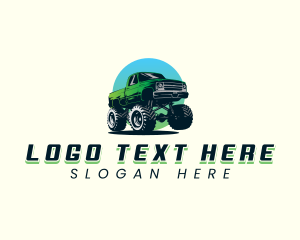 Monster Jam - Automotive Monster Truck logo design