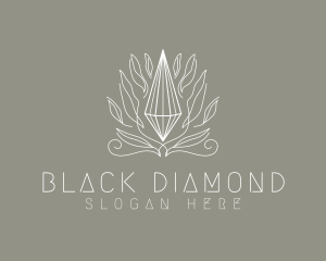 Elegant Diamond Crystal logo design