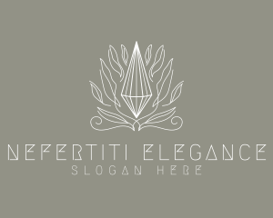 Elegant Diamond Crystal logo design