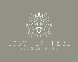 Jewel - Elegant Diamond Crystal logo design