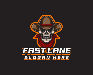 Cowboy Skull Gaming Logo