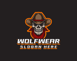Cowboy Skull Gaming Logo