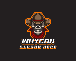 Cowboy Skull Gaming Logo