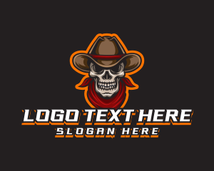 Cowboy Skull Gaming Logo