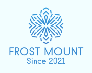 Cooling Winter Frost logo design