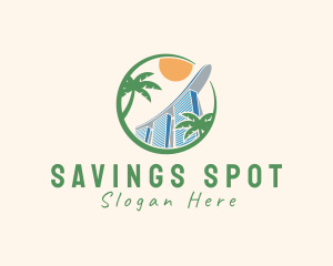 Singapore Hotel Landmark logo design