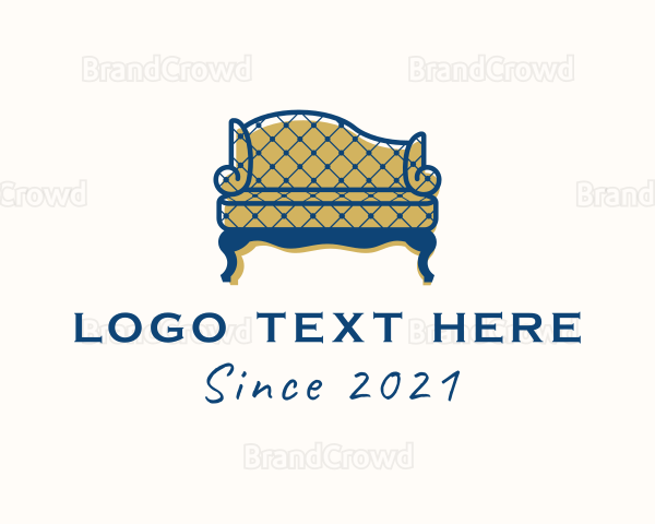 Sofa Furniture Upholstery Logo