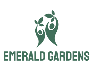 Garden Leaves Charity  logo design