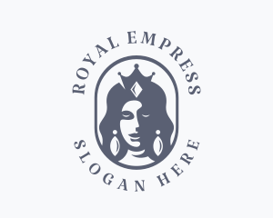 Empress - Crown Queen Jewelry logo design