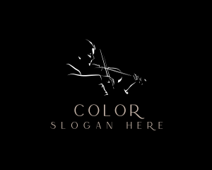 Coordinator - Classical Violin Musician logo design