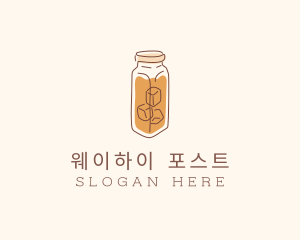 Iced Tea Coffee logo design