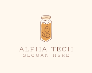 Iced Tea Coffee logo design