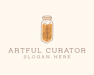 Iced Tea Coffee logo design