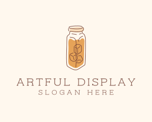 Iced Tea Coffee logo design