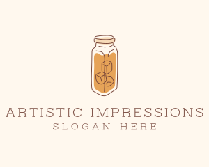 Iced Tea Coffee logo design