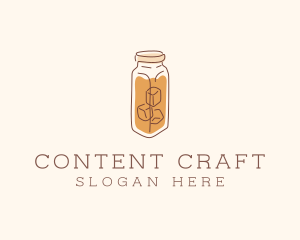 Iced Tea Coffee logo design