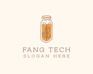 Iced Tea Coffee logo design