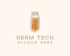 Iced Tea Coffee logo design