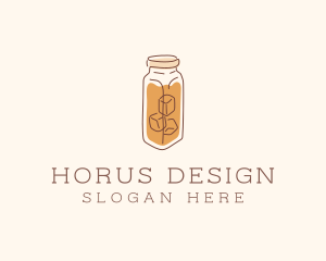 Iced Tea Coffee logo design