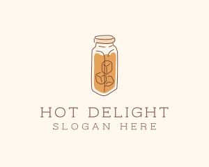 Iced Tea Coffee logo design