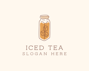 Iced Tea Coffee logo design