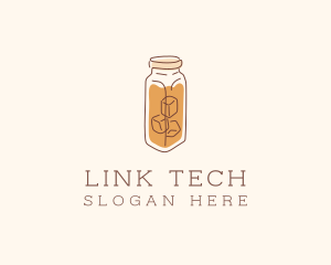 Iced Tea Coffee logo design