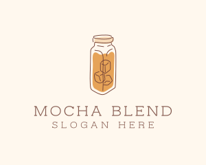 Mocha - Iced Tea Coffee logo design