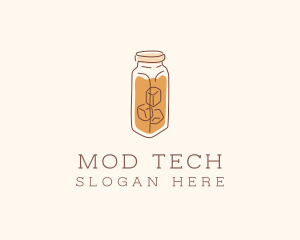 Iced Tea Coffee logo design