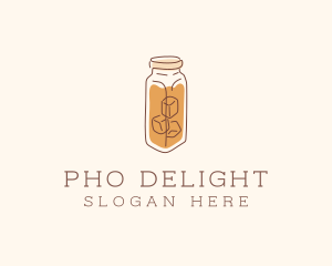 Iced Tea Coffee logo design