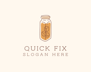 Iced Tea Coffee logo design