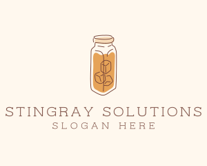 Iced Tea Coffee logo design