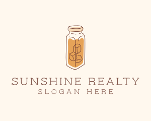 Iced Tea Coffee logo design